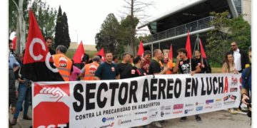 Temporal, a turnos, con necesidades de  conciliación, es despedido tras una larga  defensa de sus derechos, contra la Dirección  de Aena