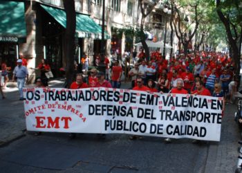 Comunicado de la Sección sindical de CGT en EMT sobre la Huelga Conductores del 18 Mayo