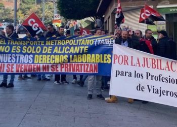 Los conductores de La Alcoyana pedirán la paralización total del servicio de autobuses interurbanos