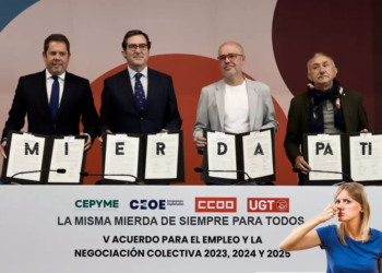 V Acuerdo para el Empleo y la Negociación Colectiva: Mierda para todos