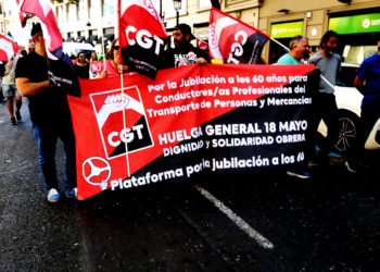18-Mayo: La CGT convoca una Huelga de Conductores del Transporte de 24 horas