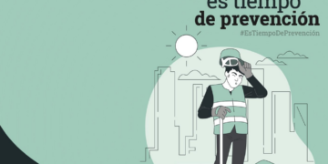 Campaña sobre trabajar al aire libre, con calor y riesgos asociados