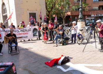 «¡Valentín, la lucha continúa!»