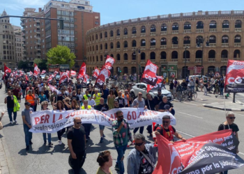 La huelga en la EMT deja paradas llenas y retrasos de 30 minutos