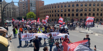 La huelga en la EMT deja paradas llenas y retrasos de 30 minutos