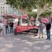 La CGT se manifiesta en Valencia en defensa de las pensiones públicas: «Son una conquista histórica del movimiento obrero»