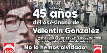 45 años del asesinato de Valentín González